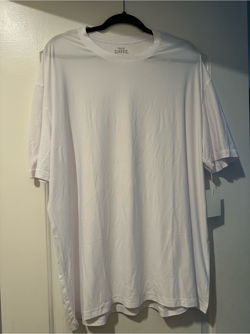 XX-L Men’s True Classic White Crew Neck T-Shirt